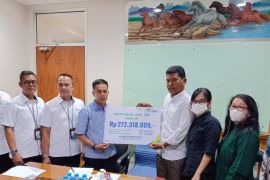 BPJAMSOSTEK serahkan santunan bagi korban kebakaran Depo Plumpang