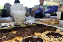 Donat viral hingga hati pari juadah mengiurkan di Bazar Ramadhan Masjid Mujahiddin
