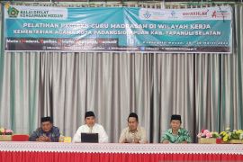 Kemenag tingkatkan kompetensi guru madrasah di Padang Sidempuan-Tapanuli Selatan