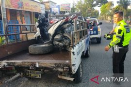 Polres Pematang Siantar amankan tiga sepeda motor terlibat balap liar