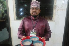 Masjid Ghaudiyah Medan sajikan menu khas India untuk berbuka puasa