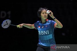 Putri Kusuma Wardani terhenti di perempat final Swiss Open 2023