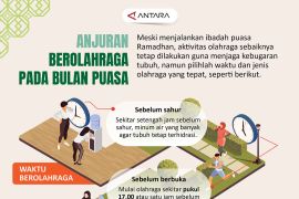 Anjuran berolahraga pada bulan puasa