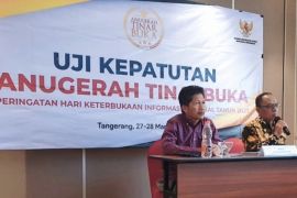 Anggota Bawaslu Sulsel jalani uji kepatutan Anugerah Tinarbuka KI