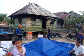 Tabung elpiji bocor picu kebakaran hanguskan rumah di Aceh Tamiang