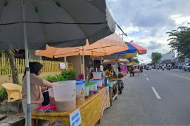Ramadhan - Kawasan Masjid Jami' Pangkalpinang "surga" bagi pencari takjil