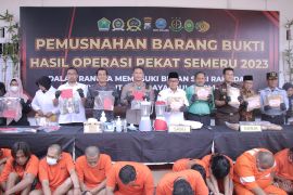 Polresta Malang Kota ungkap lebih dari 500 kasus dalam Operasi Pekat