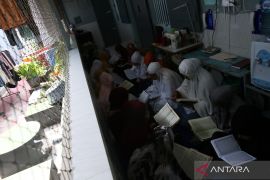 Tadarus Alquran warga binaan Lapas Blitar