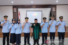 Kakanwil Kemenkumham Babel Lantik dan Ambil Sumpah 4 Pejabat Fungsional