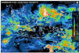 BMKG minta agar warga Banten waspadai hujan lebat disertai  angin kencang