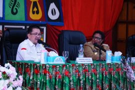 Presdir PT Freeport silaturahmi dengan Gubernur Papua Tengah