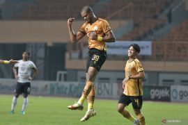 Tiga gol Alex Martins turut antar Bhayangkara FC kalahkan Rans Nusantara 5-1