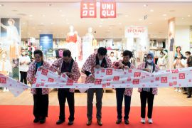 Masyarakat antusias kunjungi toko pertama UNIQLO di Jambi