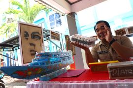 Kemenkumham Gorontalo pamerkan hasil karya warga binaan