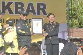 Kalsel cetak rekor MURI peserta Jambore Akbar Relawan Sosial PSKS