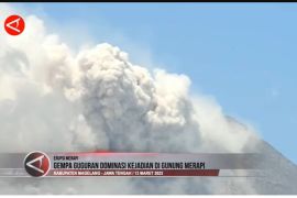 Video - Gempa guguran dominasi kejadian di Gunung Merapi