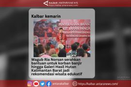 Kalbar kemari, Ria Norsan serahkan bantuan hingga Galeri Hasil Hutan