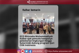 Kalbar Kemarin: ECO Bhinneka Muhammadiyah Kalbar hingga Qori Cilik Indonesia