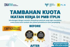 Kabar baik! Institut Teknologi PLN perpanjang waktu pendaftaran dan tambah kuota ikatan kerja