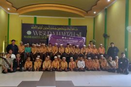 Himbasi FKIP Untan gelar kunjungan literasi di SMPI Tahfizul Quran