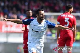 Liga Italia: Lazio kukuh di peringkat dua klasemen setelah menang 2-0 lawan Monza