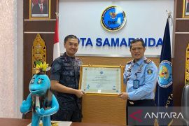 Lapas Narkotika Samarinda terima penghargaan dari BNNK Samarinda
