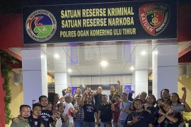 Tim gabungan Polda Jateng tangkap pelaku perampokan  di OKU Timur