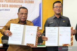 BKKBN dan BPS Kalsel MoU pengembangan Desa Cantik dan Rumah Data