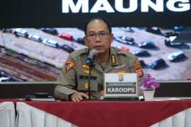 Polda Banten menerjunkan 1.709 personel dalam ops Ketupat Maung 2023