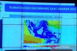 BMKG: Gelombang perairan Indonesia periode Lebaran berkategori rendah