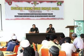 Kodim 1001/HSU-BLG gelar Binkom cegah konflik sosial
