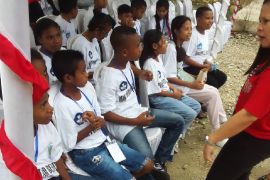 Program Gasing matematika mencetak 1.000 anak Biak pintar berhitung