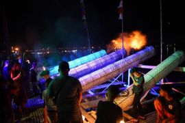 157 meriam meriahkan Festival Meriam Karbit di Kota Pontianak