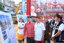 Pasar rakyat dengan dana Rp73 miliar di Klungkung mulai dibangun