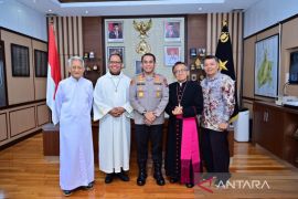 Kapolda Kalsel pastikan Misa Jumat Agung berjalan kondusif