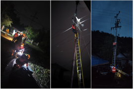 PLN Kalbar gerak cepat pulihkan pasokan Listrik pasca puting beliung