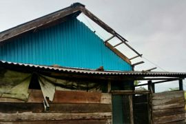 BPBD Penajam tangani  50 rumah rusak dilanda puting beliung