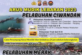 Pelabuhan Ciwandan dan Merak disiapkan untuk arus mudik Lebaran 2023