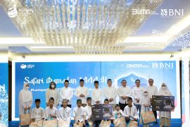 Gelar safari Ramadhan di Wilayah 02 , BNI bagikan paket Sembako