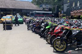 Polresta Malang amankan ratusan kendaraan tak sesuai ketentuan