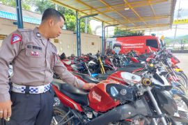 Polres Trenggalek sita 51 motor balap liar