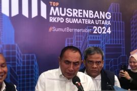 Gubernur Edy: Program Sumut Bermartabat baru mencapai 44 persen
