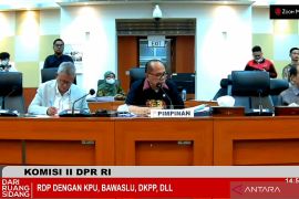 Komisi II DPR menyetujui RPKPU tentang pencalonan DPR-DPRD dan DPD