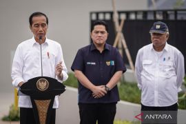 Presiden Jokowi ditanya wartawan di mana akan rayakan lebaran