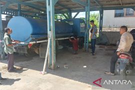 PDAM OKU sulap tangki air jadi sarana wudhu jemaah tabligh Akbar