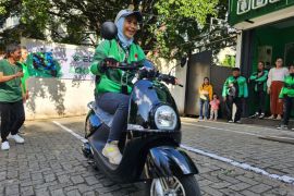 ECGO EV Moto berikan subsidi mandiri Rp7 juta untuk mitra ojek online