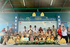 Jamkrindo gelar Safari Ramadhan bagikan sembako dan santuni anak yatim