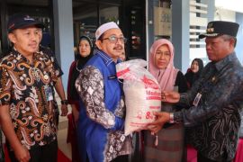 Wabup Banjar salurkan beras Cadangan Pangan Pemerintah kepada masyarakat