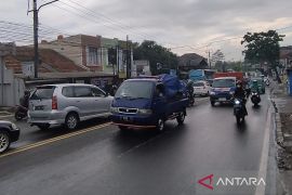 Polisi antisipasi kepadatan pemudik di akses keluar Bandung