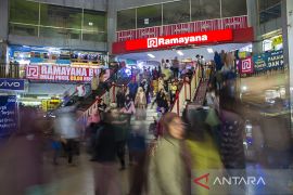 Jelang Lebaran pusat perbelanjaan di Kalsel ramai